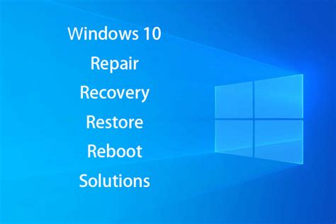 [SOLVED] How to Revive Windows 10 With Recovery Drive | Easy Fix - MiniTool