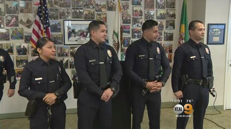 LAPD Officers Honored For Saving Man YouTube