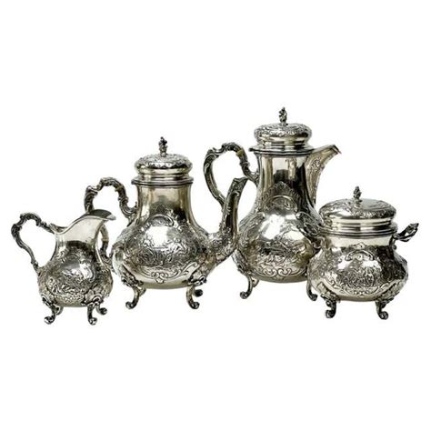 Danish Modern 5 Pc Royal Holland Pewter Tea Or Coffee Set At 1stdibs