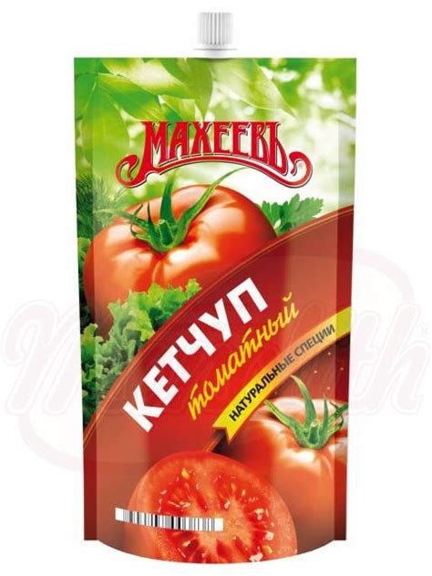 Кетчуп Махеев Томатный - Smak Delikatesser - Заказать русские продукты ...