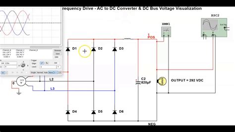 3 Phase Ac To Dc Rectifier And Dc Bus Filtering Youtube