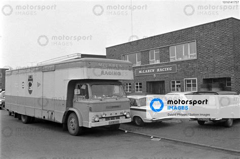 The Mclaren Factory Colnbrook England 1970 Formula One World