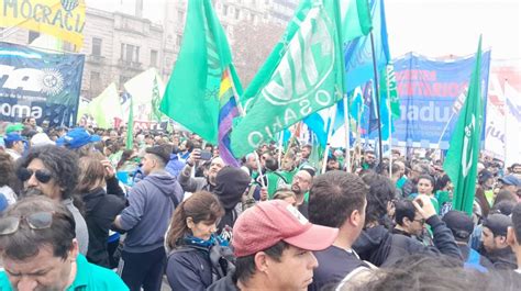 Paro y movilización de ATE bonaerense contra la ley Bases ATE PBA