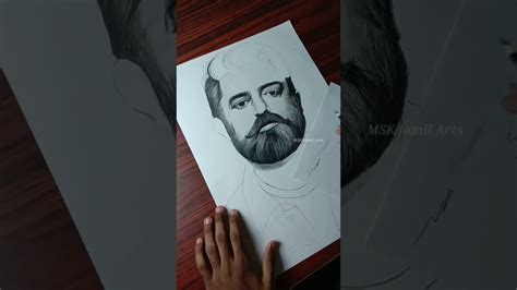 Kamal Haasan Drawing Pencildrawing Vikram Shorts Youtube