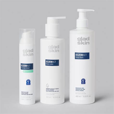 Eczemact Eczema Body Care Trio Gladskin