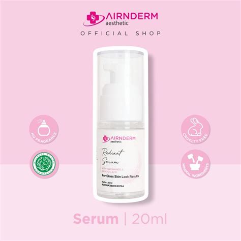 Jual Airnderm Aesthetic Radiant Serum By AIRIN BEAUTY Shopee Indonesia