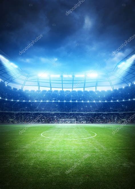 Fond Du Stade De Football Image Libre De Droit Par Efks © 100991624