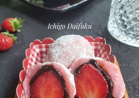 Resep Ichigo Daifuku Mochi Stroberi Oleh Ike Octamila Cookpad