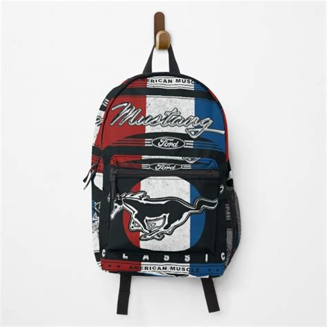 Ford Mustang Backpacks Redbubble