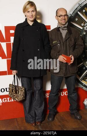 Judith Godreche et son mari Maurice Barthelemy assistent à la première