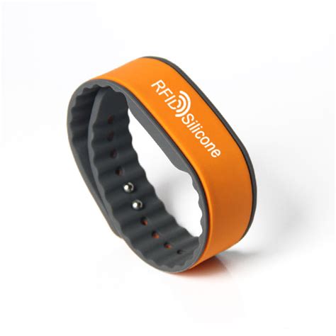 Custom Rfid Bracelet Eco Friendly Silicone Mifare K K Wristband