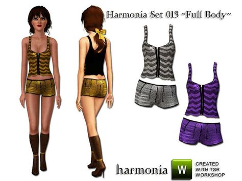 The Sims Resource Harmonia Set Full Body