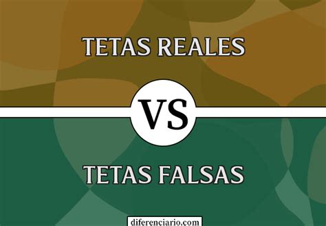 Diferencia Entre Tetas Reales Y Tetas Falsas