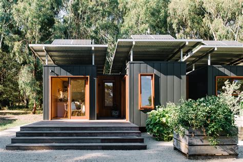 Eco Shipping Container Home In The Bush