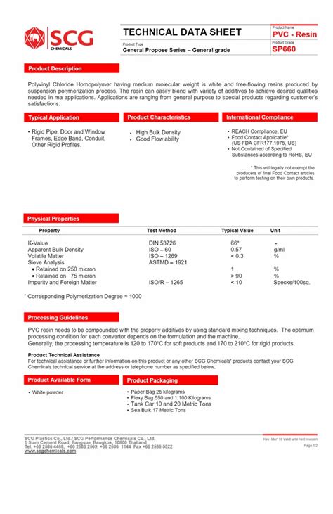 Tpc Grade Sp 660 POWDER PVC SUSPENSION RESIN SP660 Packaging Size