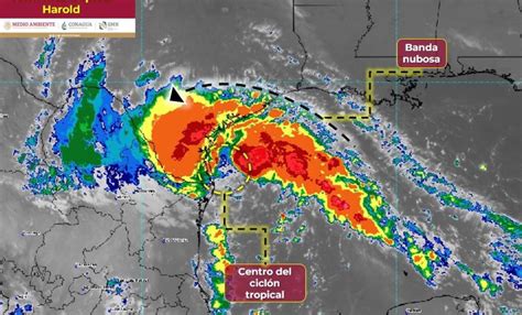 Tormenta Tropical Harold Provocar Lluvias Torrenciales En Coahuila