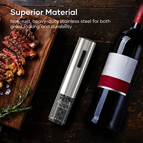 Crenova In Wine Opener Electric Rechargeable Automatic Corkscrew