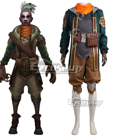 League Of Legends Lol Arcane Firelight Ekko Cosplay Costume