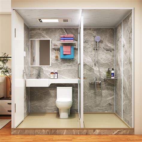 Big Shower Cabinet Unit Shower And Toilet All In One Kit Luxury