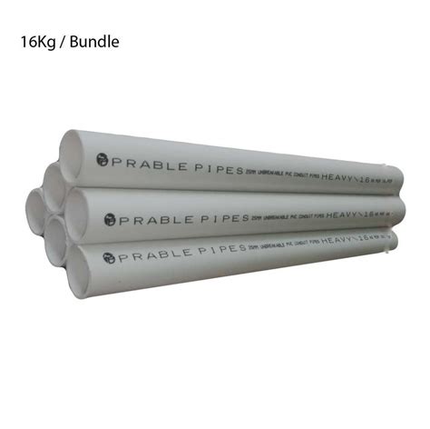 White Prabal 16 Kg Conduit Pvc Pipes Type Heavy HMS Size 25 Mm At