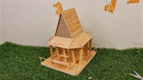 Kerajinan Dari Stik Es Krim Ide Kreatif Buat Miniatur Rumah Adat