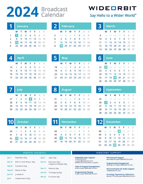 2024 2024 Broadcast Calendar Colly Rozina