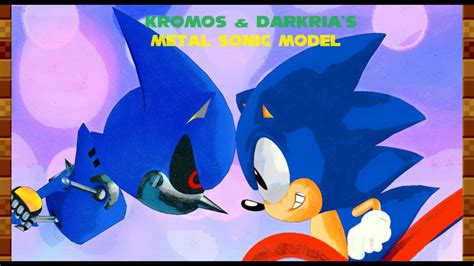 Srb2 Kromos And Darkrias Definitive Metal Sonic Model Youtube