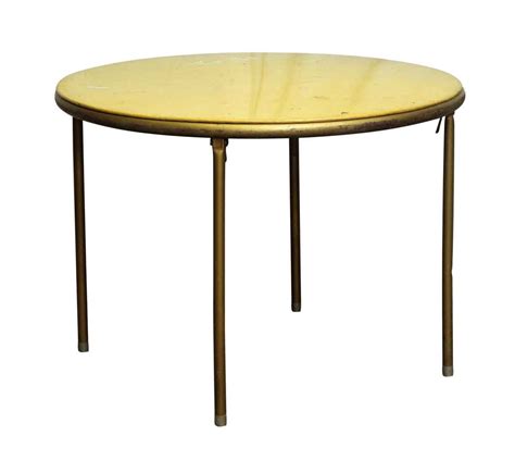 Round Card Table