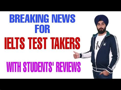 Breaking News For Ielts Test Takers From All Over The World YouTube