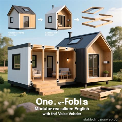 modular house assembly stable diffusion
