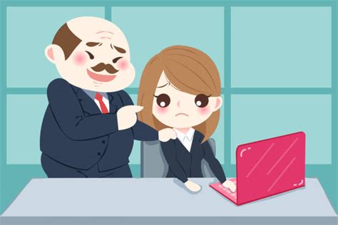 Best Workplace Harassment Illustrations Royalty Free Vector Graphics