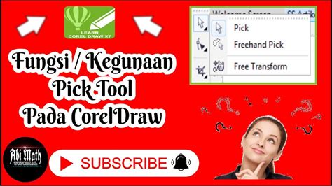 Mengenal Fungsi Kegunaan Pick Tool Corel Draw X7 Abi Math Tutorial