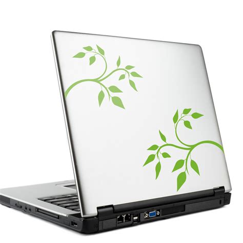 Mini Branch - Set of Four - Laptop & Notebook Decals Stickers Graphics