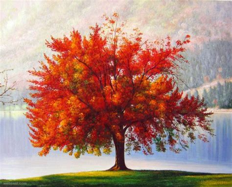 Realistic Tree Painting 26