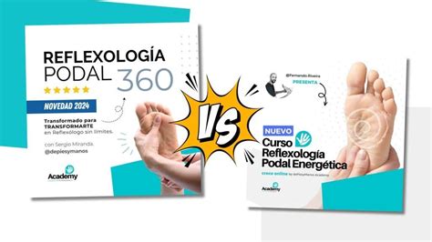 Curso Reflexología Podal VS Curso Reflexología Energética