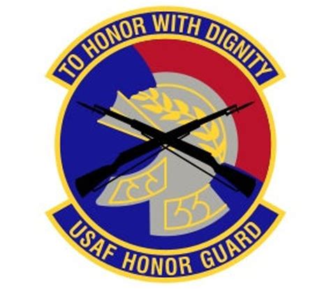 US Air Force Honor Guard Patch Vector Files Dxf Eps Svg Ai - Etsy