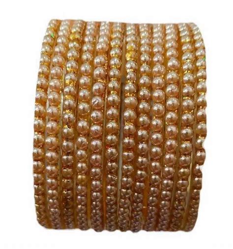 Golden Moti Glass Bangle Size At Rs Box In Firozabad Id