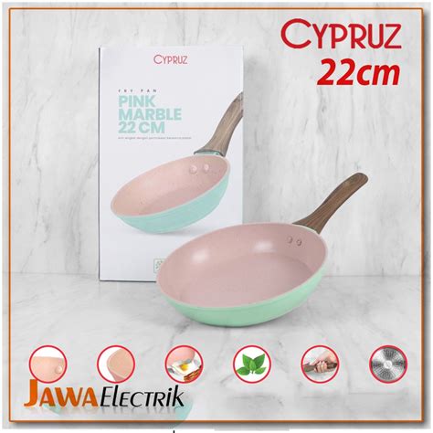 Jual Cypruz Colorful Marble Fry Pan Wajan Penggorengan Anti Lengket