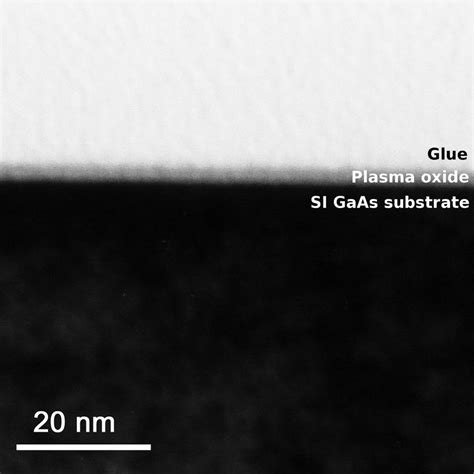 17 Bright Field Cross Sectional Tem Micrograph Of O 2 Plasma Oxidised