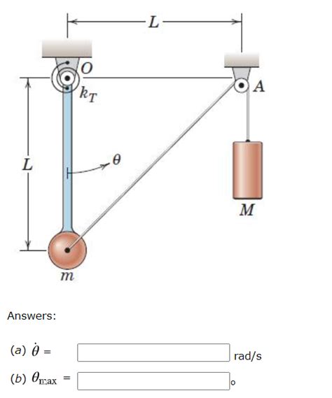 Solved PLEASE HELP!! The system is released from rest while | Chegg.com 