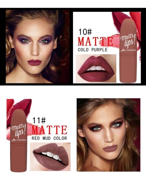 Aliexpress Mk Brand Red Velvet Nude Matte