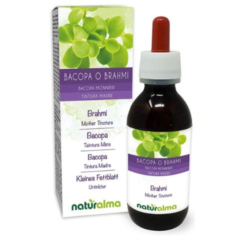 Tintura Madre Di Bacopa Naturalma Lo Scrigno Del Benessere