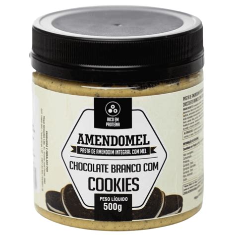 Pasta De Amendoim Integral Chocolate Branco Cookies G