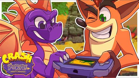 O Grande Crossover Entre Crash E Spyro 😱 Crash Bandicoot Purple Riptos Rampage 104