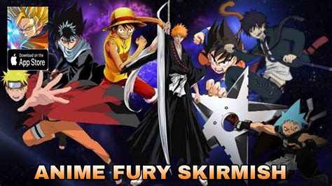 Anime Fury Skirmish Gameplay Rpg Game Ios Youtube