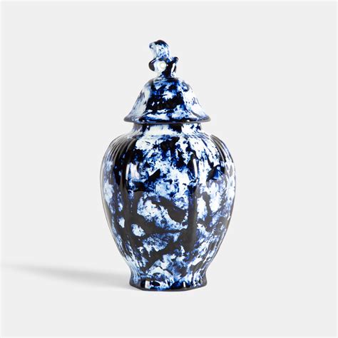 One Minute Delft Blue Lion Vase Marcel Wanders Boutique