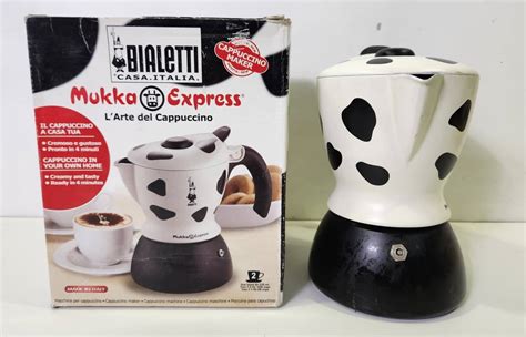 Bialetti Mucca Express ビアレッティ 直火式 2カップ ムッカエクスプレス カプチーノ カフェラテメーカー 牛柄