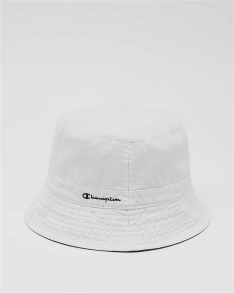 Shop Champion Reversible Bucket Hat In Blackwhite Fast Shipping