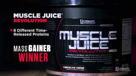 Muscle Juice Revolution 2600 Mass Gainer – 11 LB - Muscle Food Shop