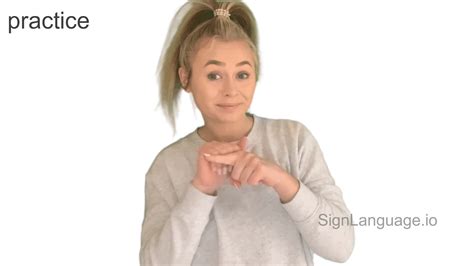 Practice In Asl American Sign Language 5 Video Examples